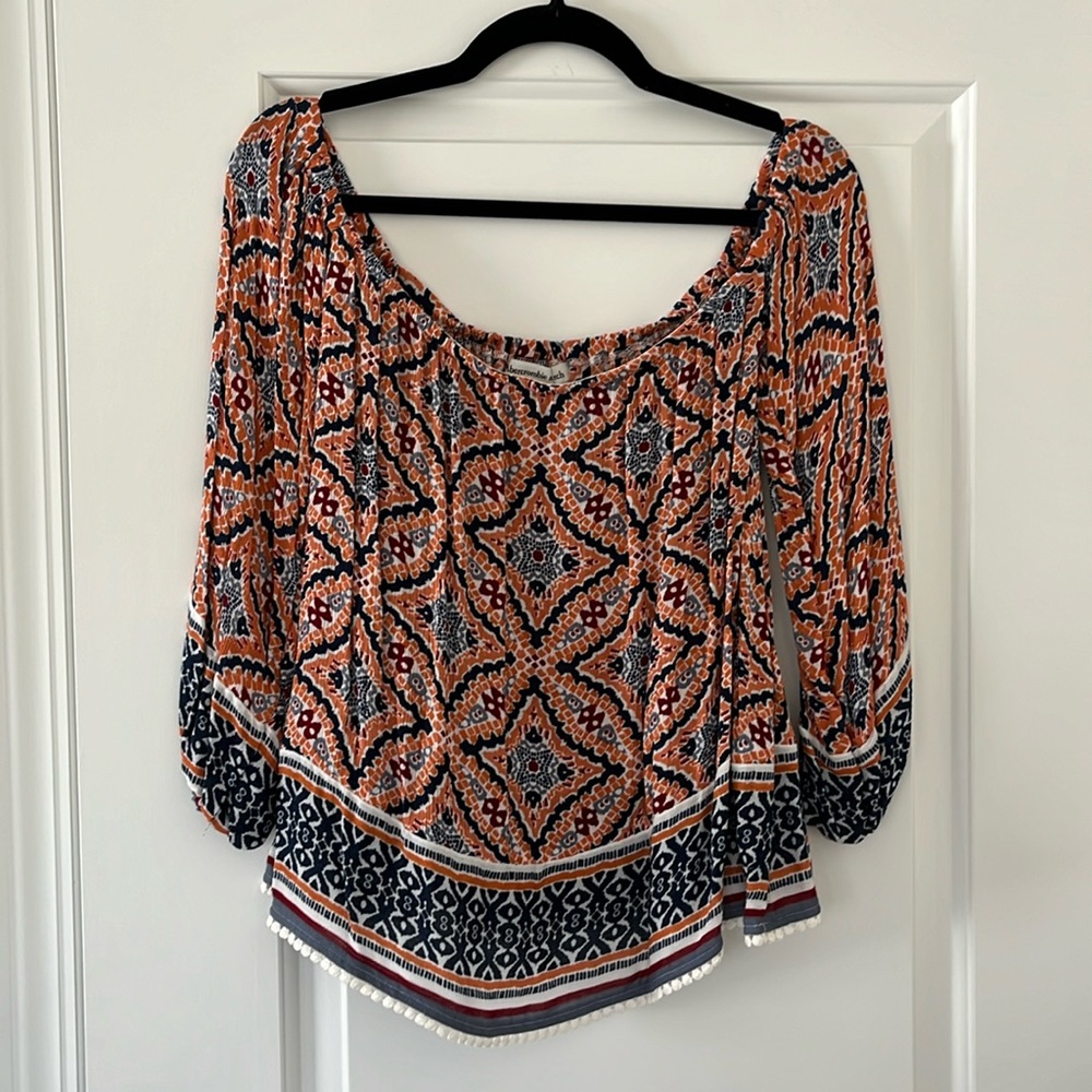Off the shoulder top